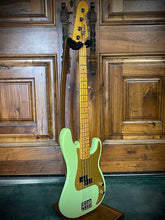 Load image into Gallery viewer, Surf Green Over Candy Apple Red Fender American Vintage '57 Reissue Precision Bass 1986-'89