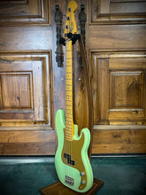 Load image into Gallery viewer, Surf Green Over Candy Apple Red Fender American Vintage '57 Reissue Precision Bass 1986-'89