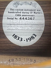 Load image into Gallery viewer, Martin D-28 Custom 1983/ 150th Anniversary Year