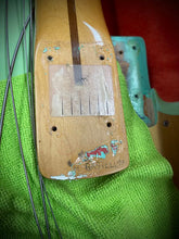 Load image into Gallery viewer, Surf Green Over Candy Apple Red Fender American Vintage '57 Reissue Precision Bass 1986-'89
