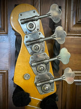 Load image into Gallery viewer, Surf Green Over Candy Apple Red Fender American Vintage '57 Reissue Precision Bass 1986-'89