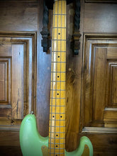 Load image into Gallery viewer, Surf Green Over Candy Apple Red Fender American Vintage '57 Reissue Precision Bass 1986-'89