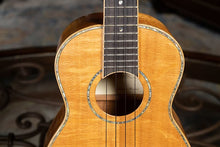 Load image into Gallery viewer, 2005 Koa Works Tenor Ukulele Spruce & Hawaiian Koa Natural (Video Demo)