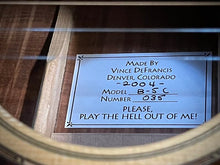 Load image into Gallery viewer, Vince DeFrancis #35 Sitka/ Highly Flamed Koa