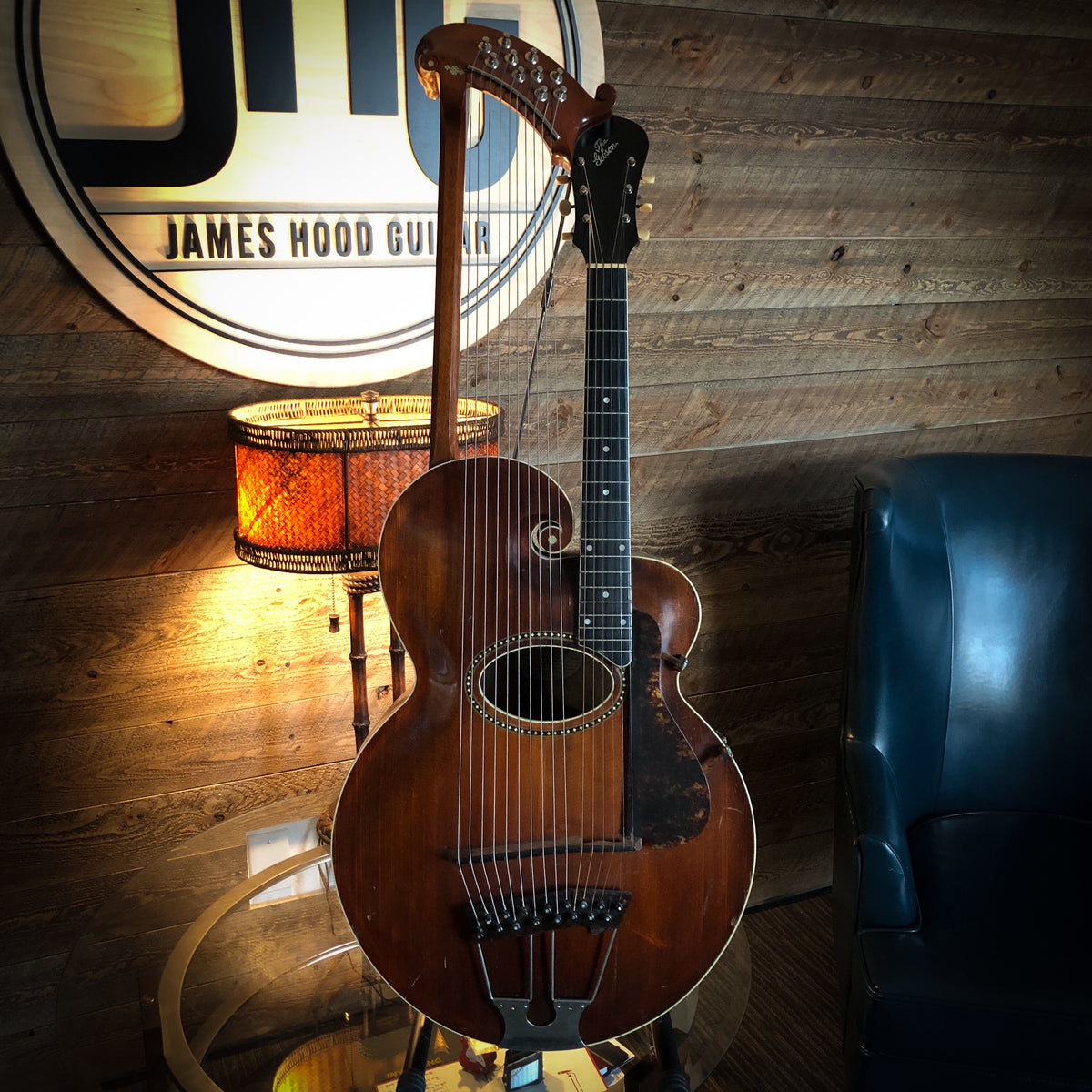 Gibson shop harp guitar