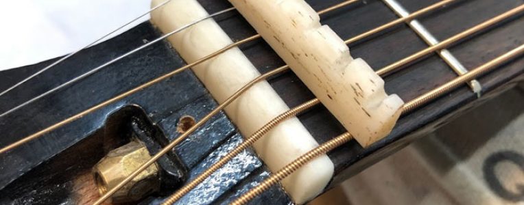 Acoustic Guitar Nut Replacement