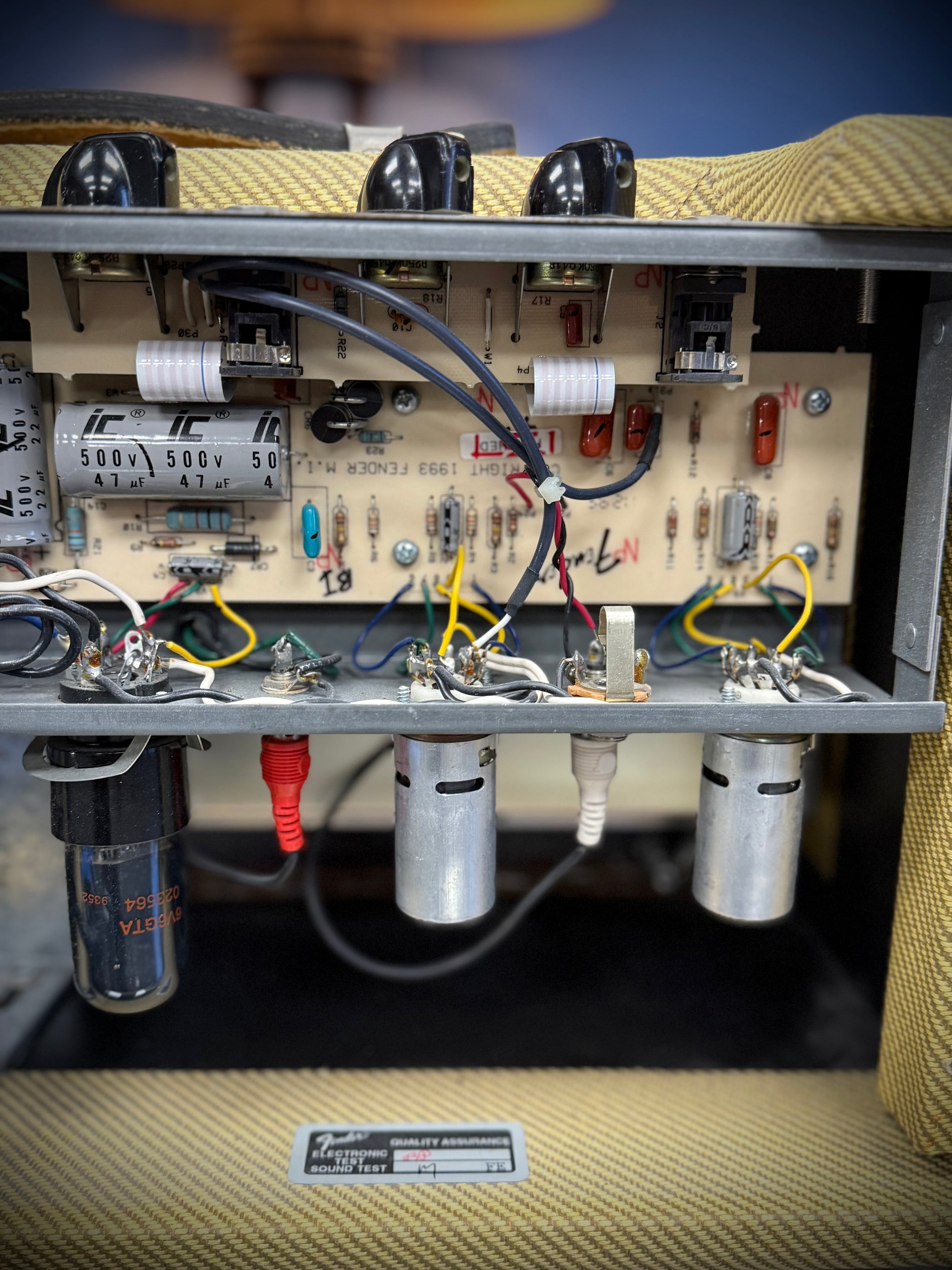 Fender '63 Reverb Unit Reissue 1995 - 1996 - Tweed