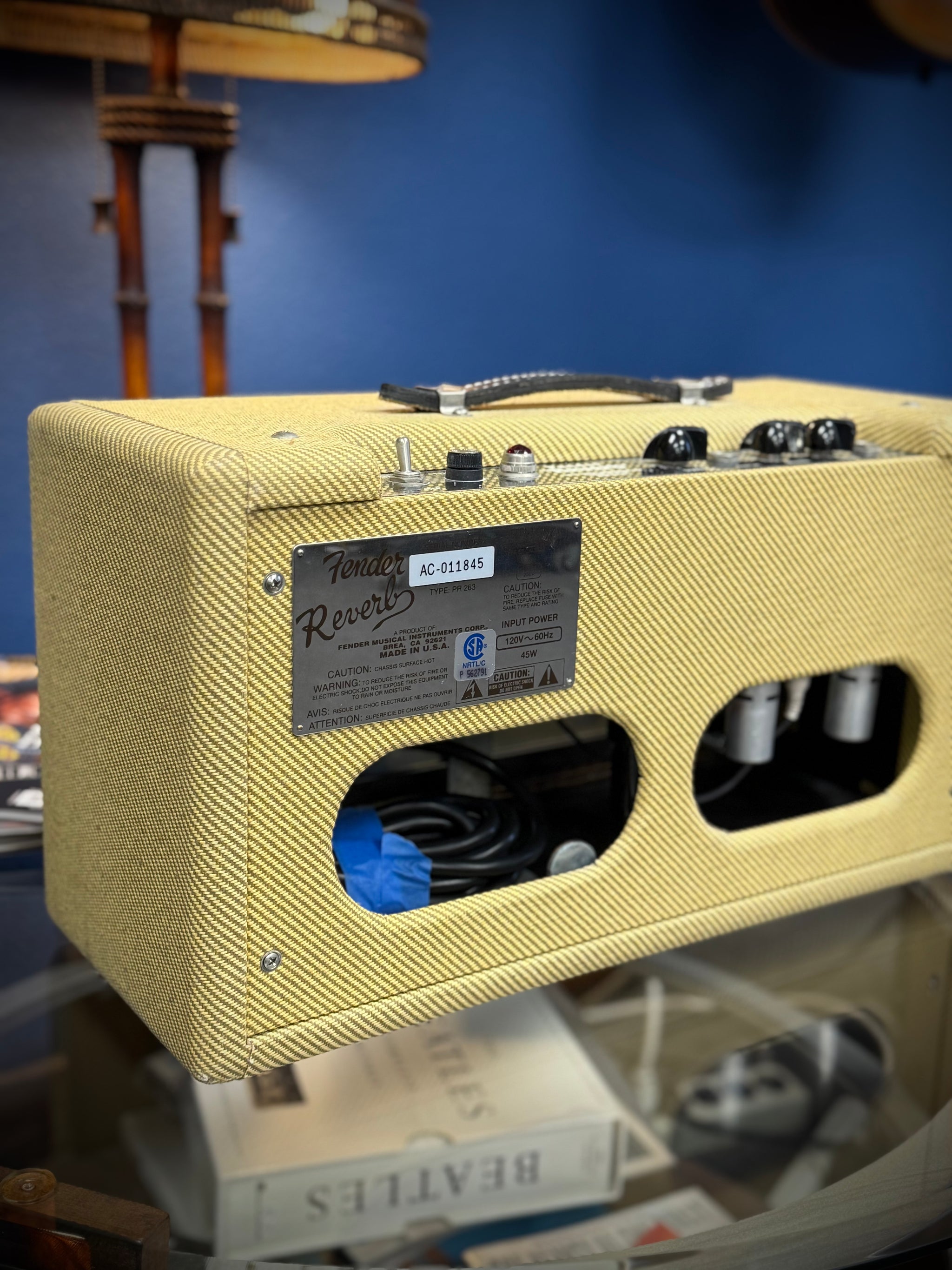 Fender '63 Reverb Unit Reissue 1995 - 1996 - Tweed