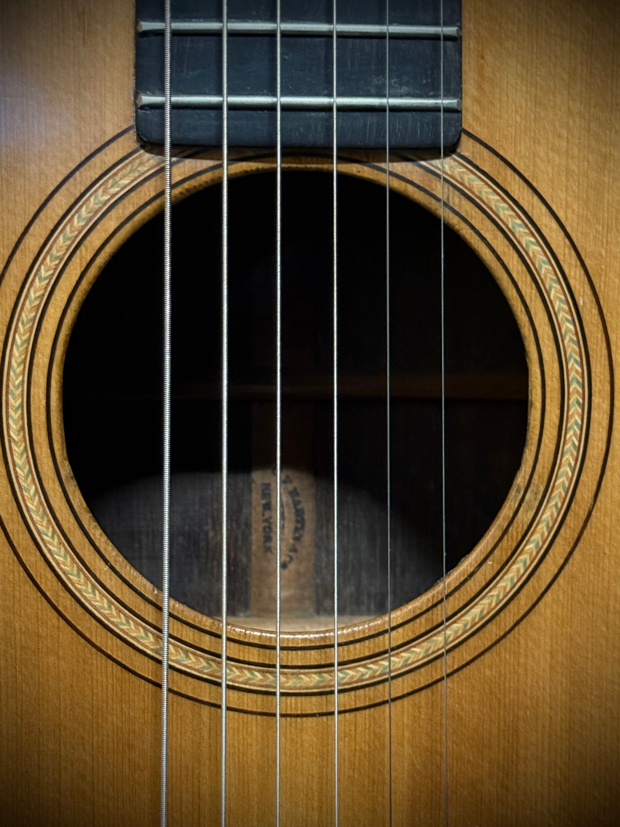 1870s Martin 2-20 Parlor Guitar, Adirondack Spruce & Brazilian RW **Ne