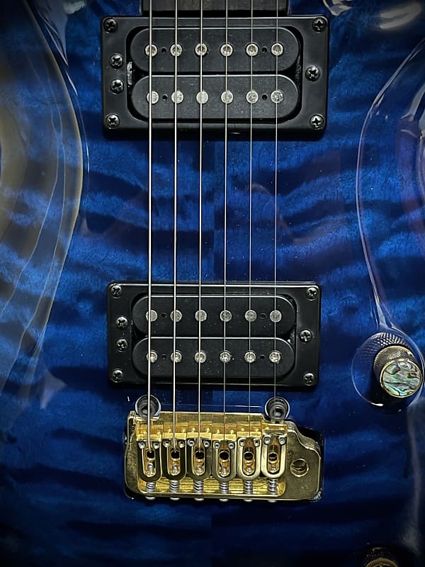 2017 Kiesel CT6X - Deep Blue AAAA Quilted Maple Cali Carve Top