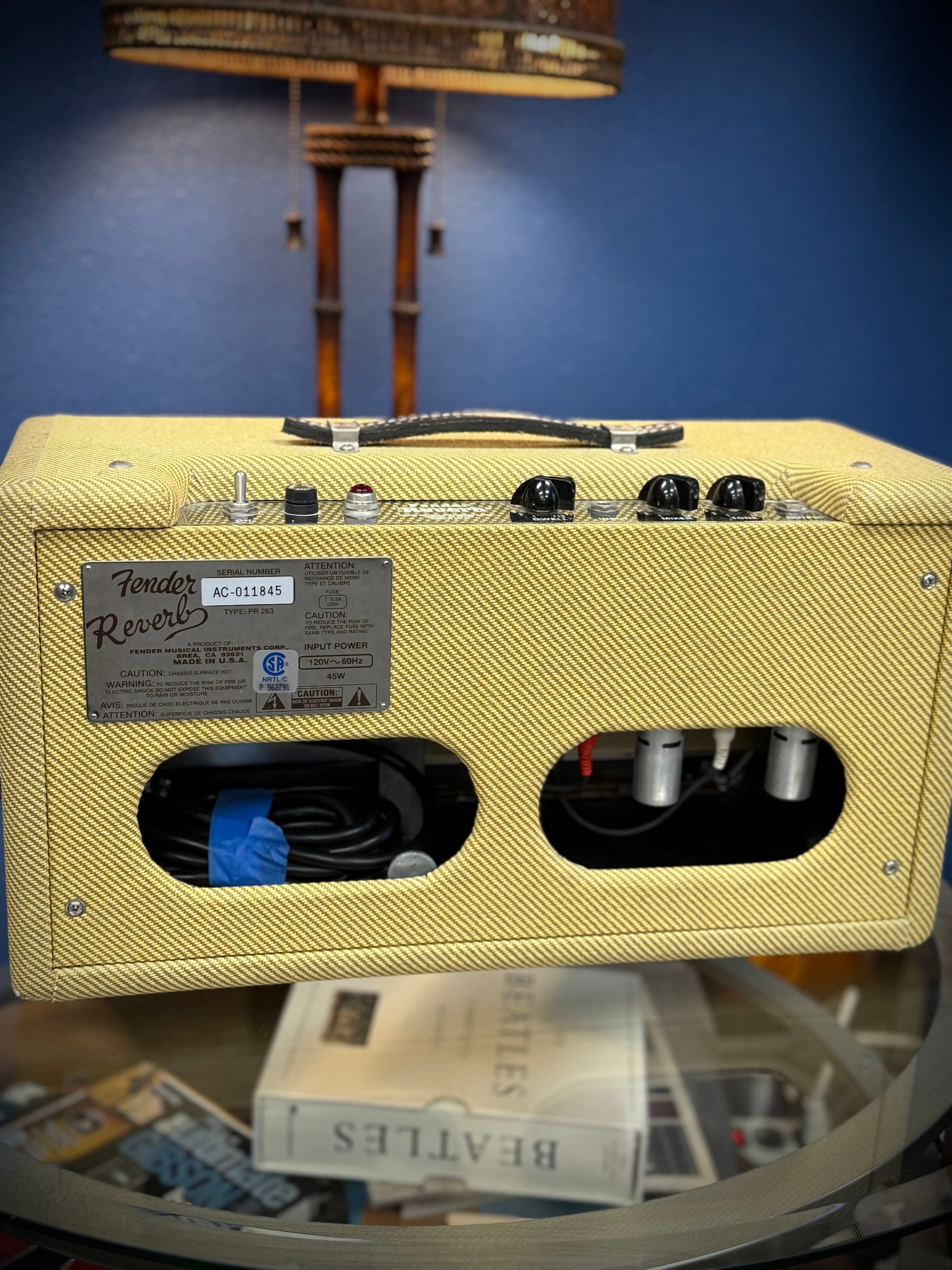 Fender '63 Reverb Unit Reissue 1995 - 1996 - Tweed