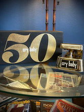 Load image into Gallery viewer, Dunlop GCB95G 50th Anniversary Cry Baby Wah 2017 - 2019 - Gold

