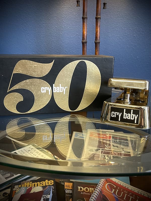 Dunlop GCB95G 50th Anniversary Cry Baby Wah 2017 - 2019 - Gold