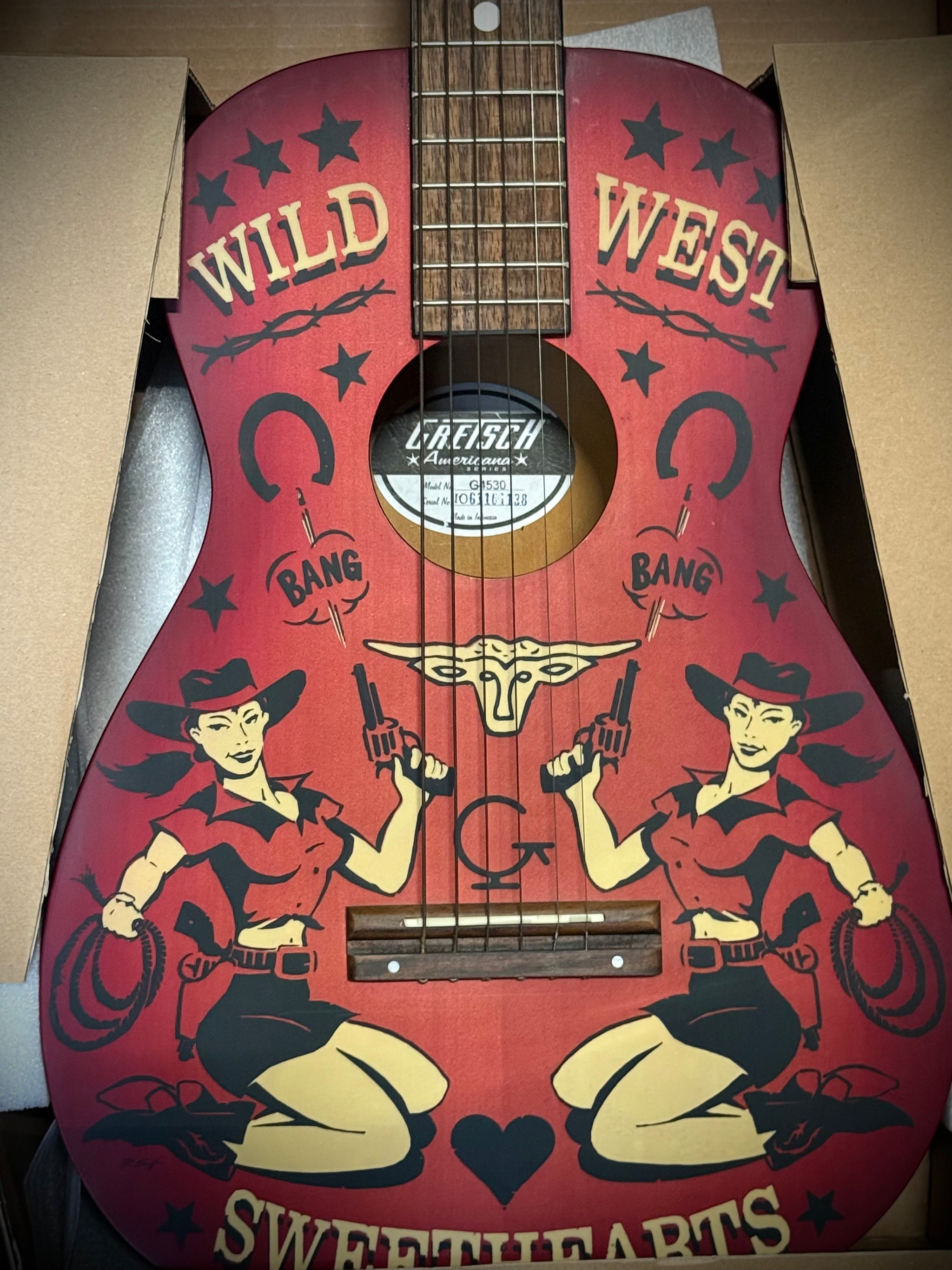 Gretsch Americana Series Acoustic Guitars (Entire Set of 4 Guitars) Op