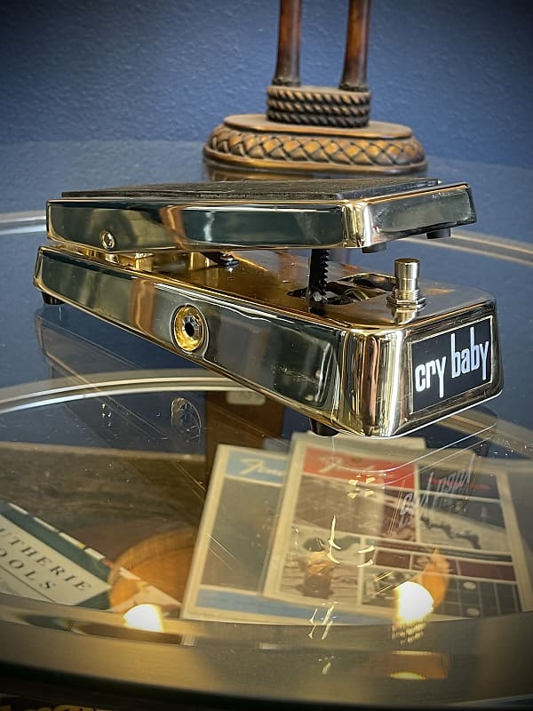ギター CRYBABY GCB95 50th Anniversary Limited Dunlop GCB95G 50th Anniversary Gold Cry Baby Wah Pedal | Sweetwater