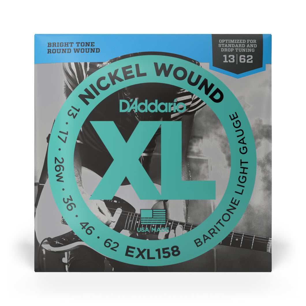 D'addario EXL158 Nickel Wound Baritone 13-62