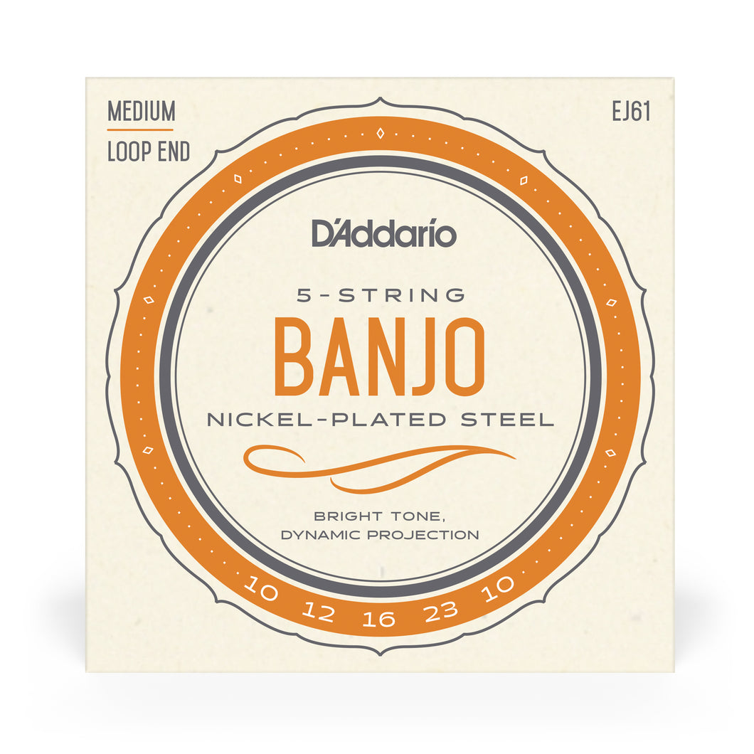 EJ61 Banjo Nickel Wound 10-23