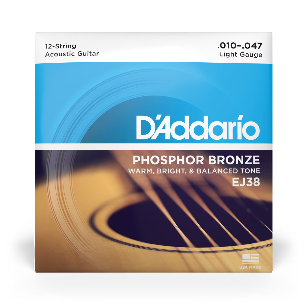 EJ38 Acoustic Phosphor Bronze Lite 12-string