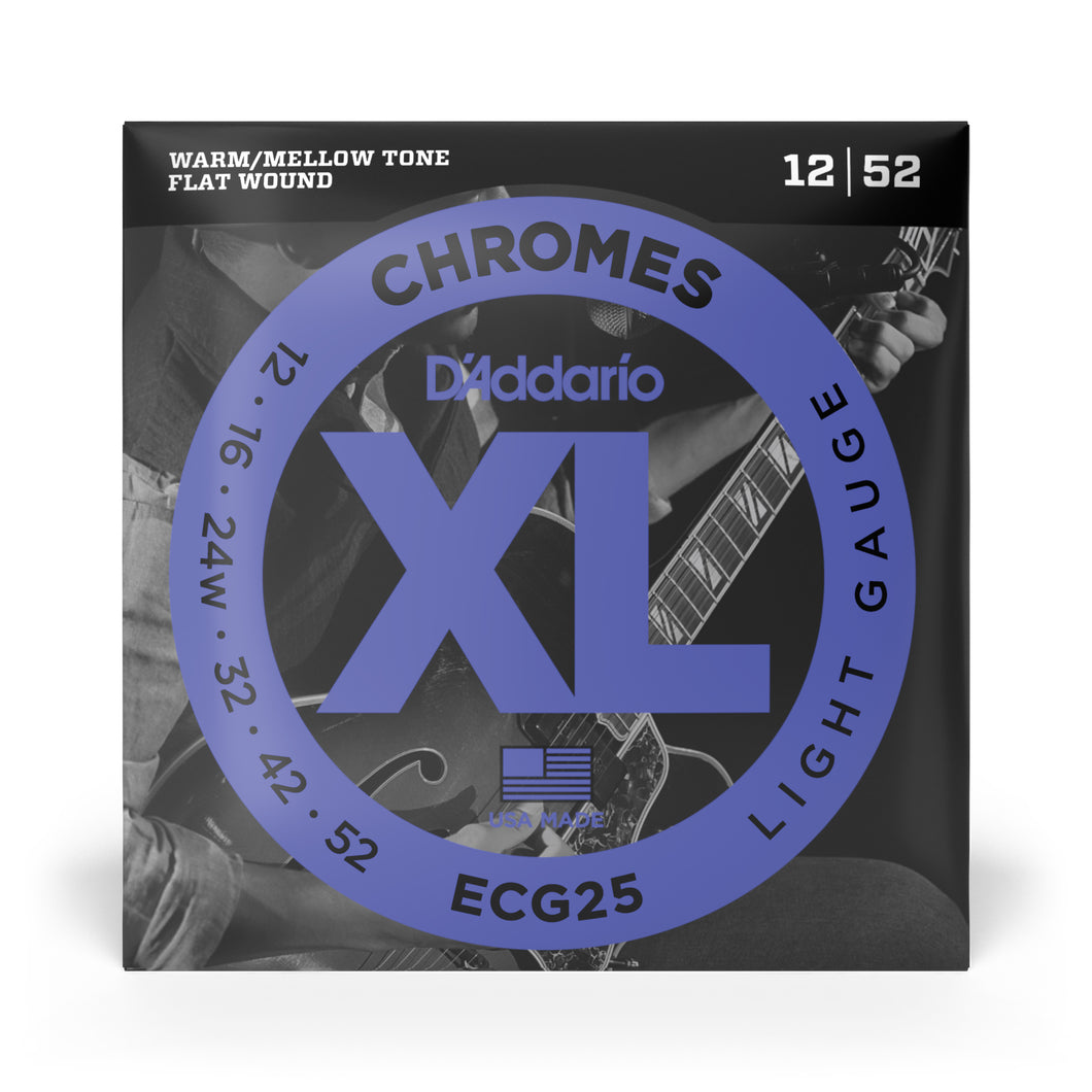 D'Addario ECG25 Light Gauge 12-52