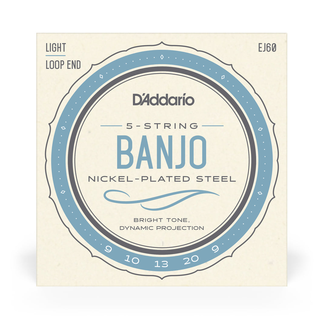 EJ60 Banjo Nickel Wound Lite 9-20