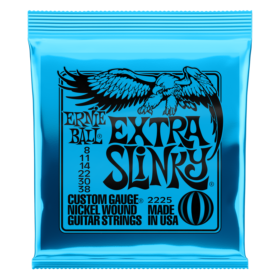 Ernie Ball Extra Slinky Nickel Wound Electric 8-38