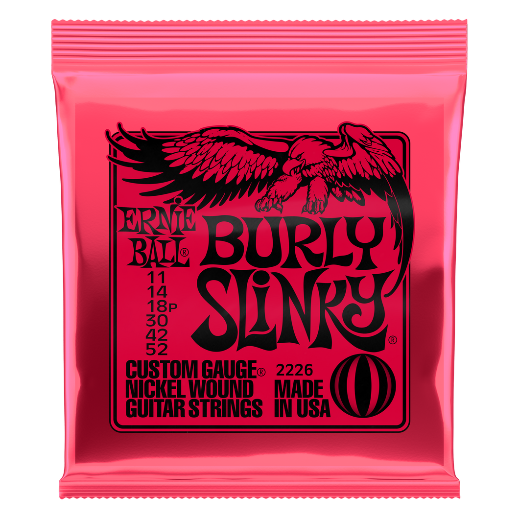 Ernie Ball Burly Slinky Electric Guitar strings 11-52