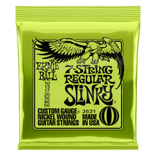 Load image into Gallery viewer, Ernie Ball 7 String Regular Slinky Nickel Wound Electric Guitar Strings - 10-56 Gauge
