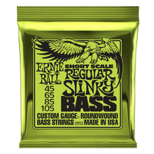 Load image into Gallery viewer, Ernie Ball Regular Slinky Short Scale Bass 45-105
