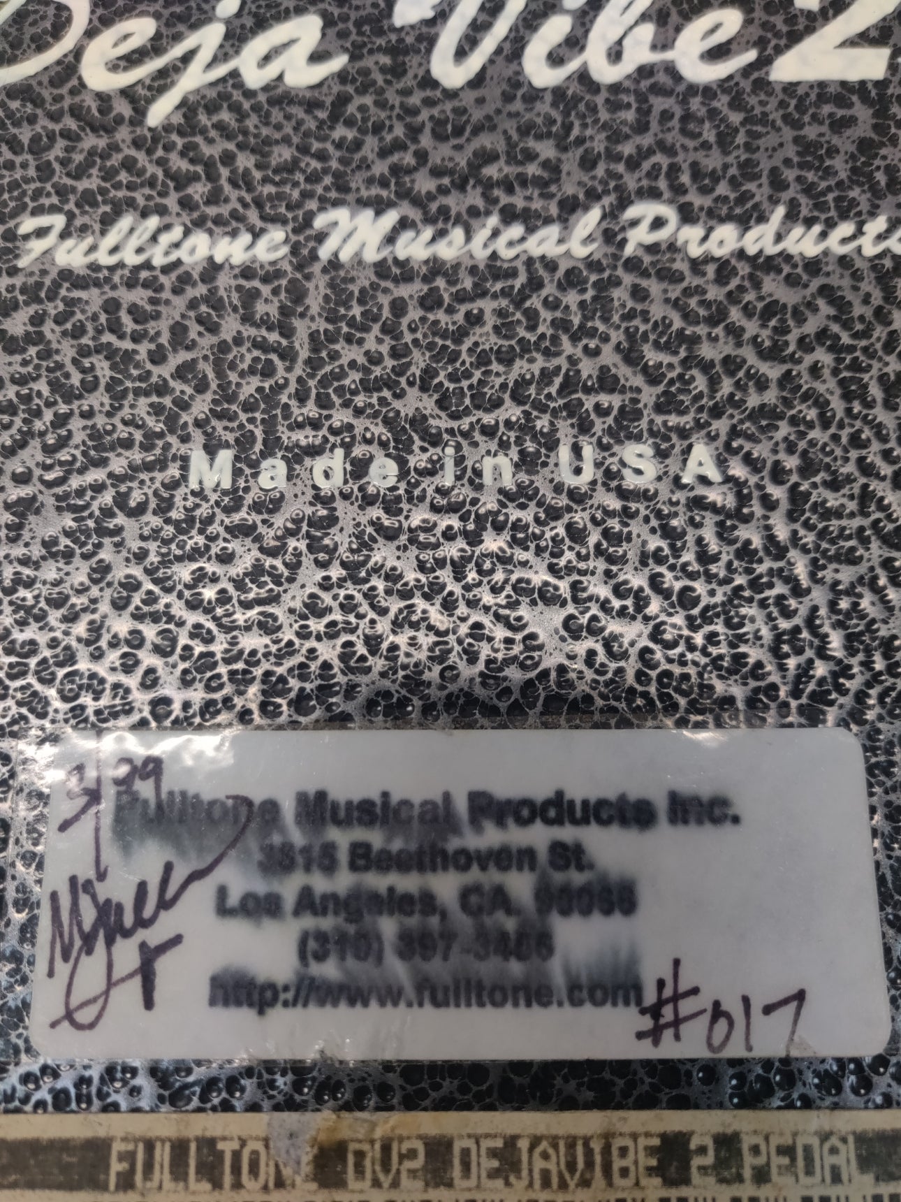 Fulltone Deja Vibe 2 - #17