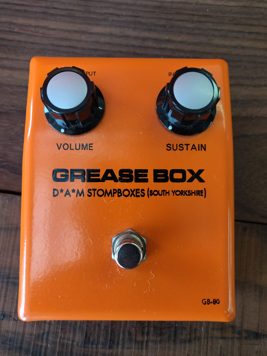 D*A*M DAM Grease Box GB-80 2012 Orange