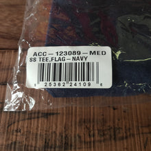Load image into Gallery viewer, Paul Reed Smith ACC-123089 Medium  Navy Blue Flag T-shirt
