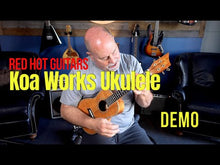 Load image into Gallery viewer, 2005 Koa Works Tenor Ukulele Spruce &amp; Hawaiian Koa Natural (Video Demo)
