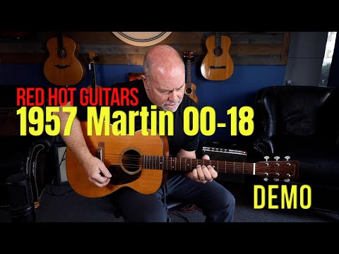 1957 Martin 00-18 Natural with Case (Video Demo)