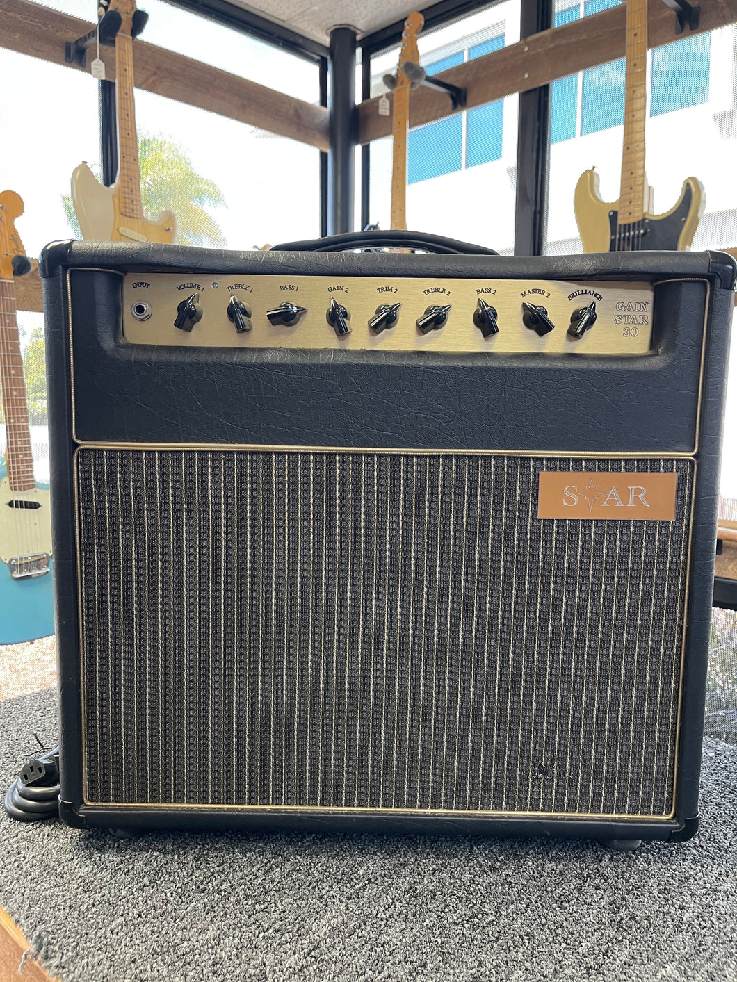 VERY RARE Mark Sampson Gain Star 30 1x12 combo amp