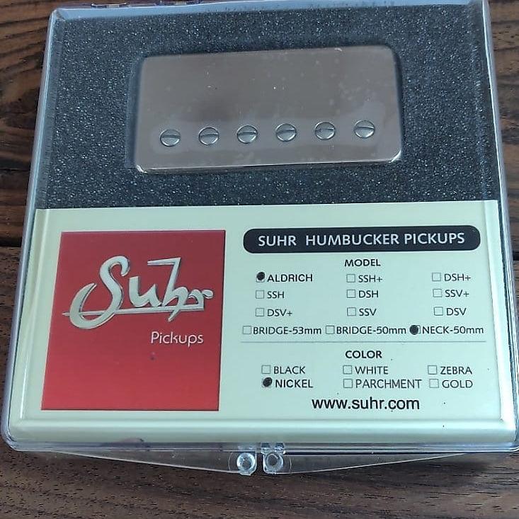 Suhr Humbucker Aldrich Neck 50mm Nickel