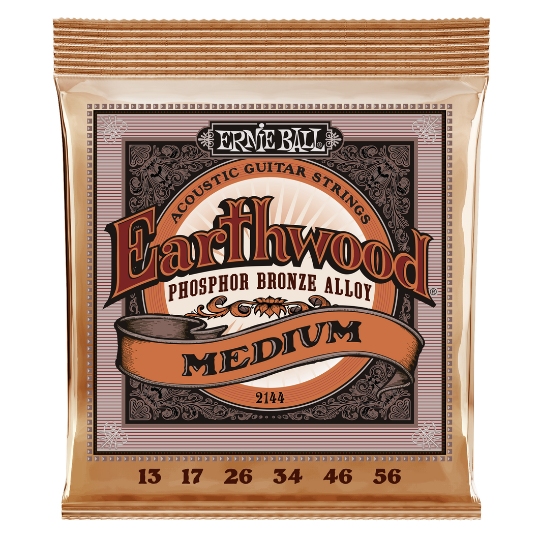 Ernie Ball Earthwood Phosphor Bronze Medium Acoustic 13-56