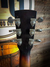 Load image into Gallery viewer, Dobro Custom  Engraved Spider Bridge Resonator  1960 Flamed Maple Amber Burst
