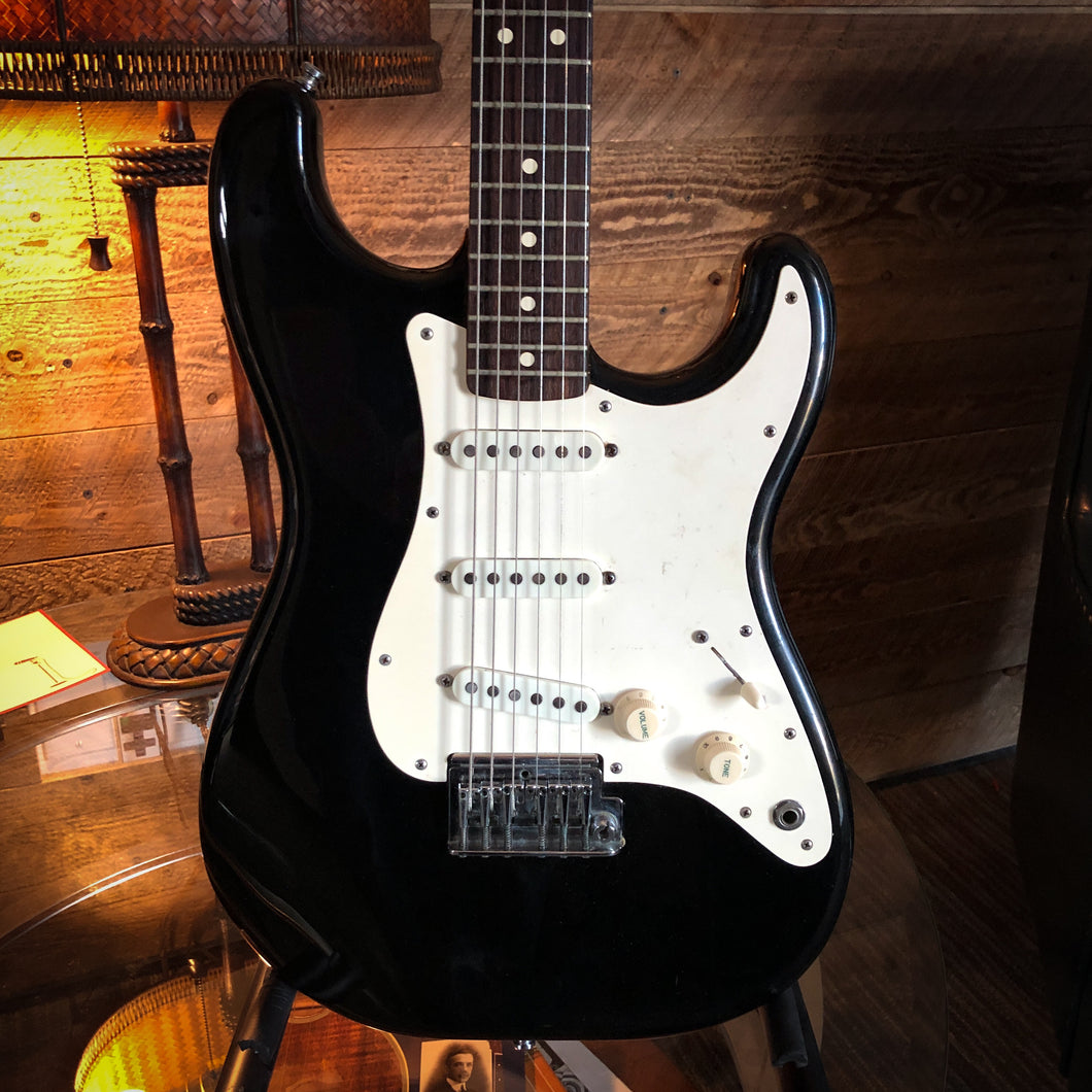 Fender Stratocaster 2 knob 1983 Black