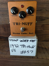 Load image into Gallery viewer, Stomp Under Foot Tri-Muff 1972 v6 - Original Big Box Model 2010&#39;s Burnt Orange
