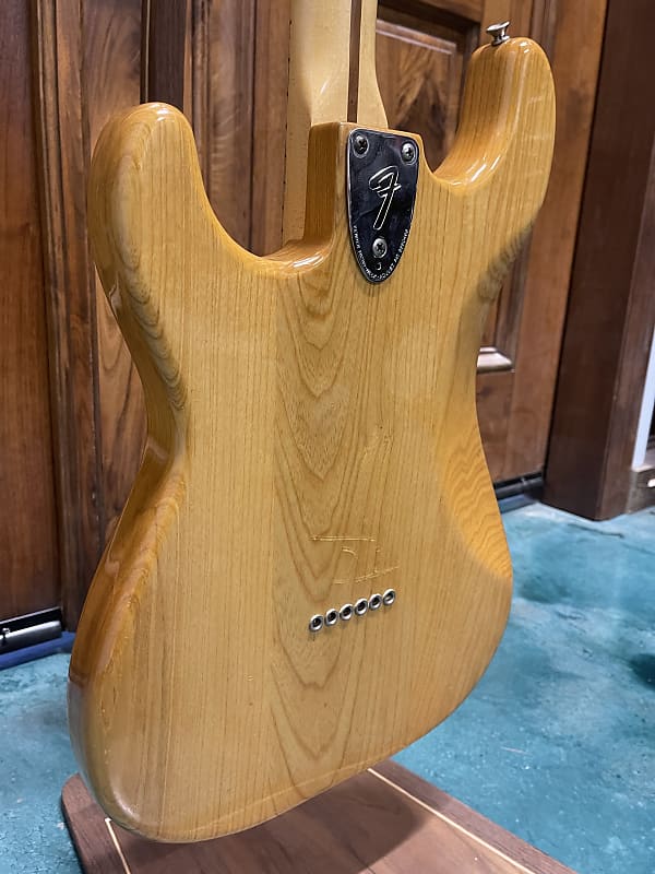 1978 Fender Stratocaster (Natural) with Maple Fretboard