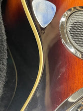 Load image into Gallery viewer, Gold Tone PBS Paul Beard Signature Square Neck Resonator Two Tone Tobacco (VIDEO DEMO)
