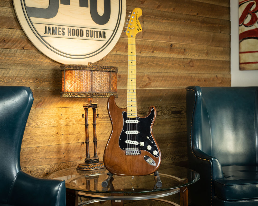 Fender Stratocaster with 3-Bolt Neck, Maple Fretboard 1976 Walnut (Mocha)