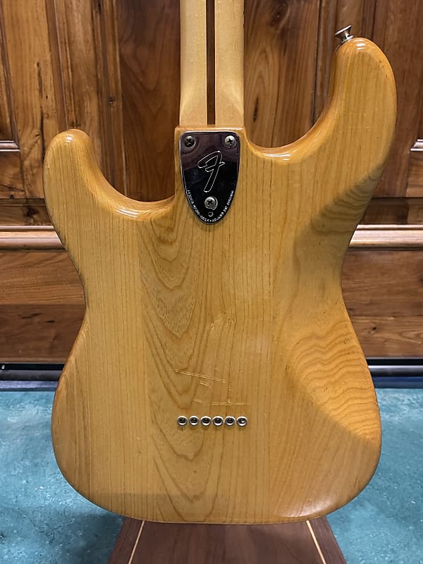 1978 Fender Stratocaster (Natural) with Maple Fretboard