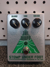 Load image into Gallery viewer, Stomp Under Foot Tri-Muff 1970 V6 #3 of #5 (Very Rare) 2016 Silver/ Green Graphics
