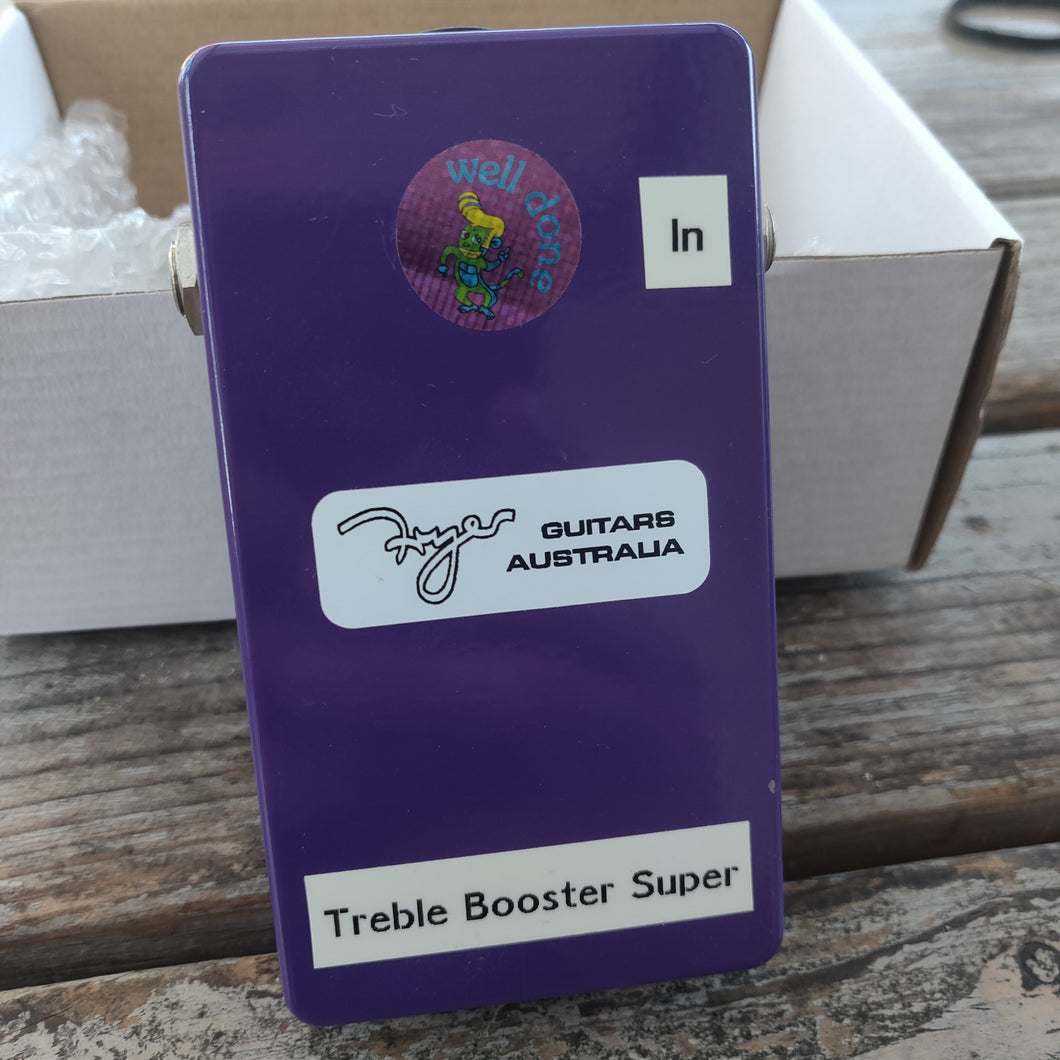 Fryer Brian May Treble Booster Super 2016 Purple W/Stickers