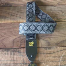 Load image into Gallery viewer, Ernie Ball 4093 Regal Black Jacquard Guitar Strap
